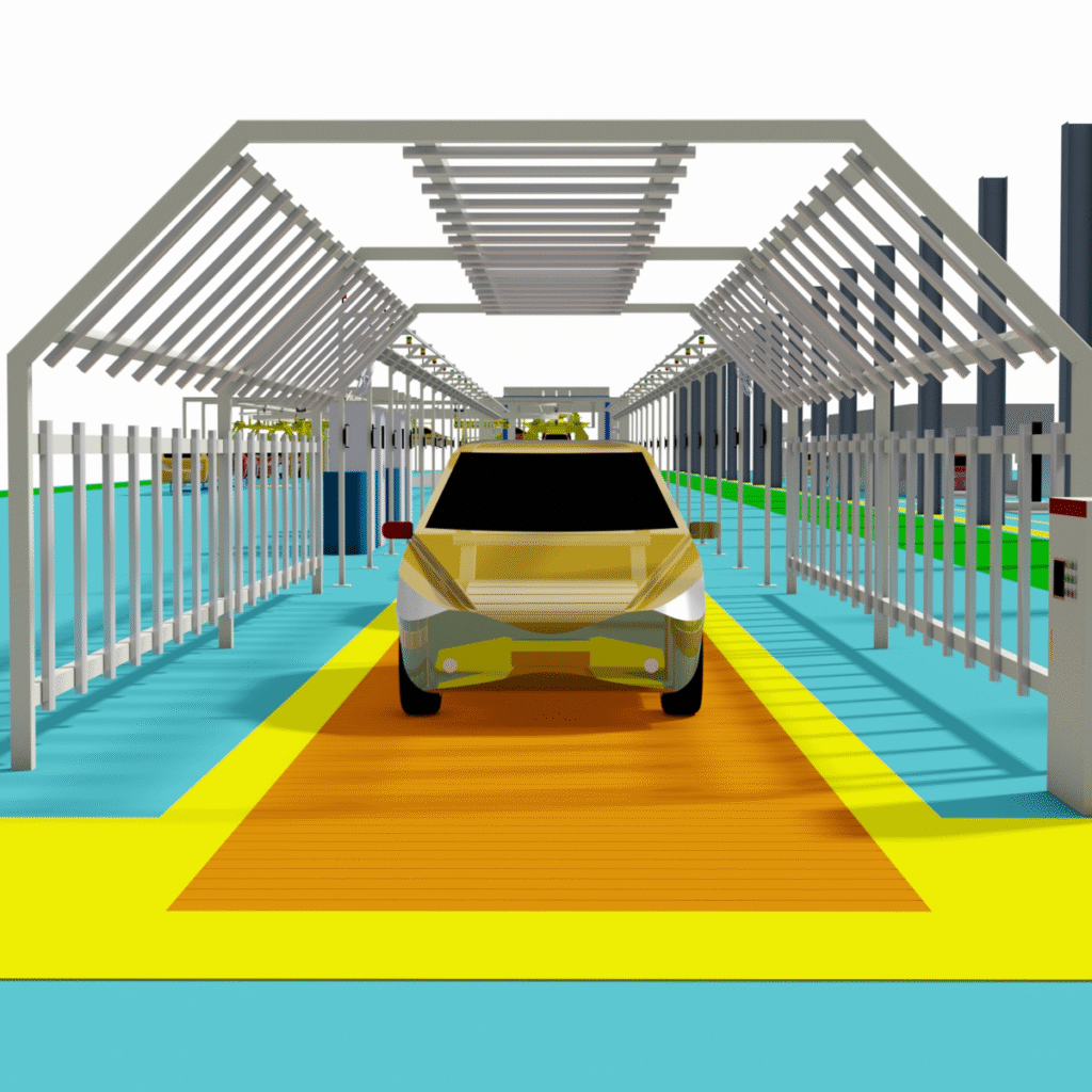Drawing of Heavy - duty Underground Plate Chain Conveyor