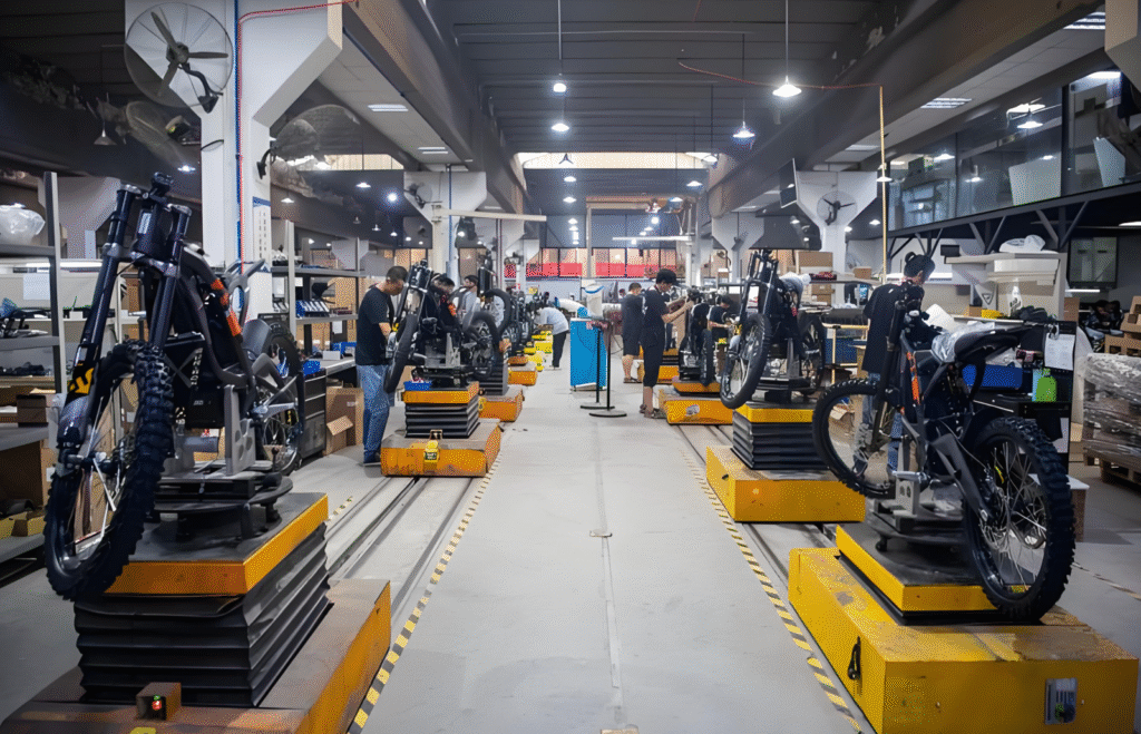 Guide to an Overview of Equipment in a Motorcycle Manufacturing Plant
