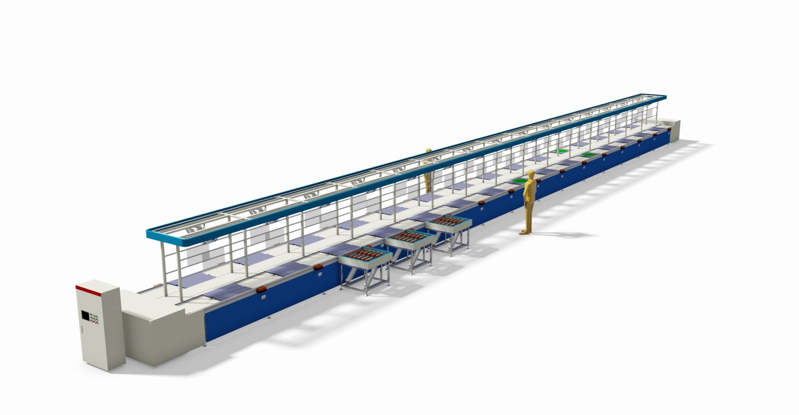 Horizontal Loop Double-Speed Chain Assembly Line