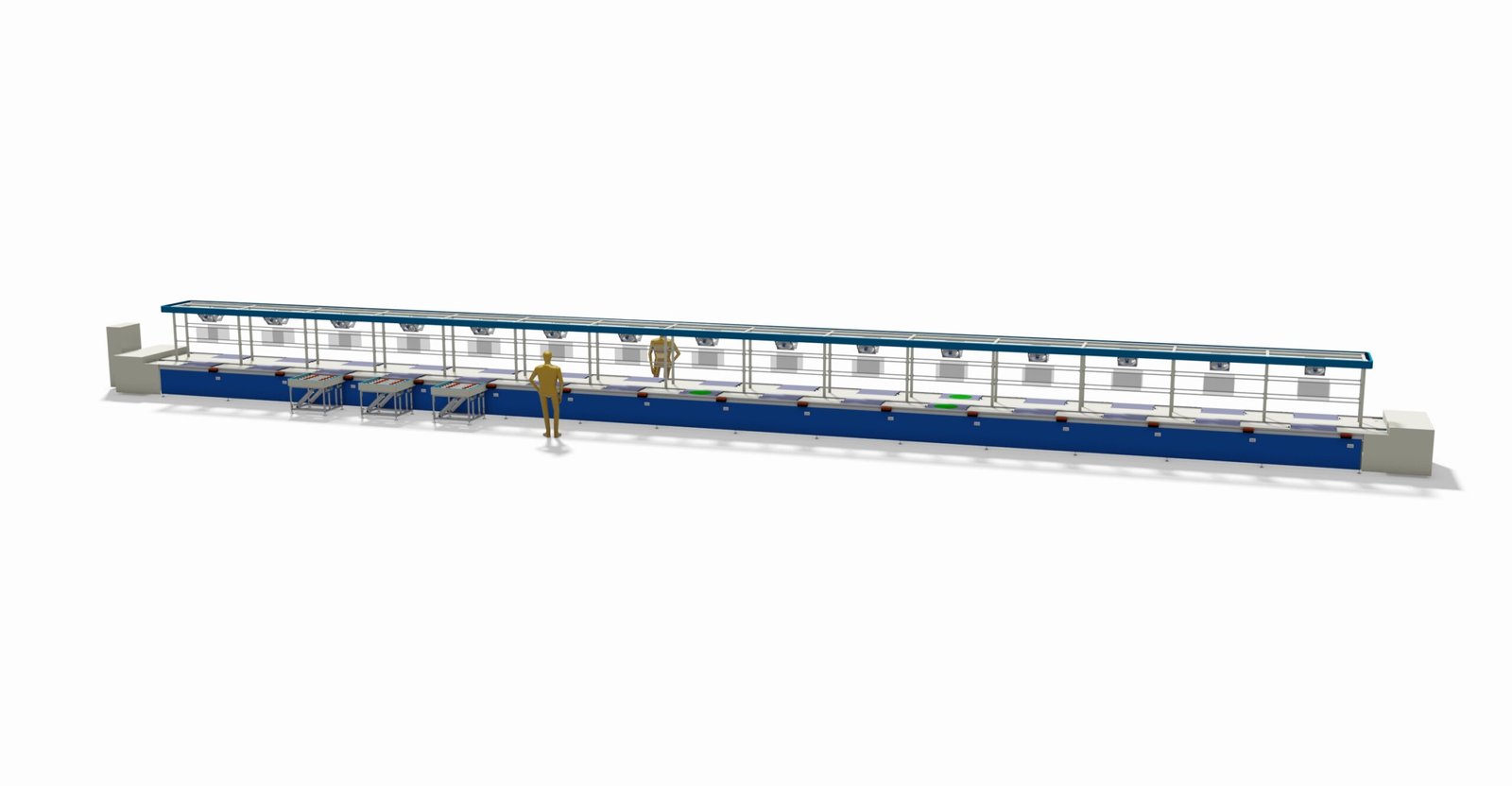 Horizontal Loop Double-Speed Chain Assembly Line