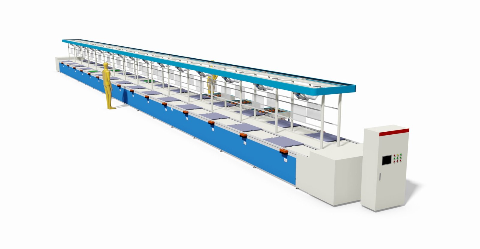 Horizontal Loop Double-Speed Chain Assembly Line