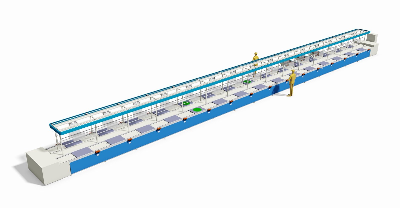 Horizontal Loop Double-Speed Chain Assembly Line