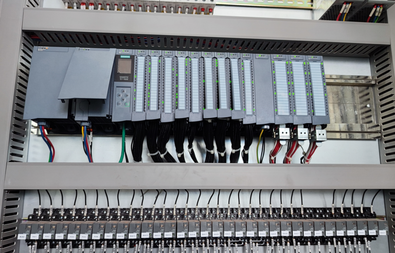 Line Control Rack In Control Panel Custom Guide for HMI and PLC Control Systems in Assembly Lines ...