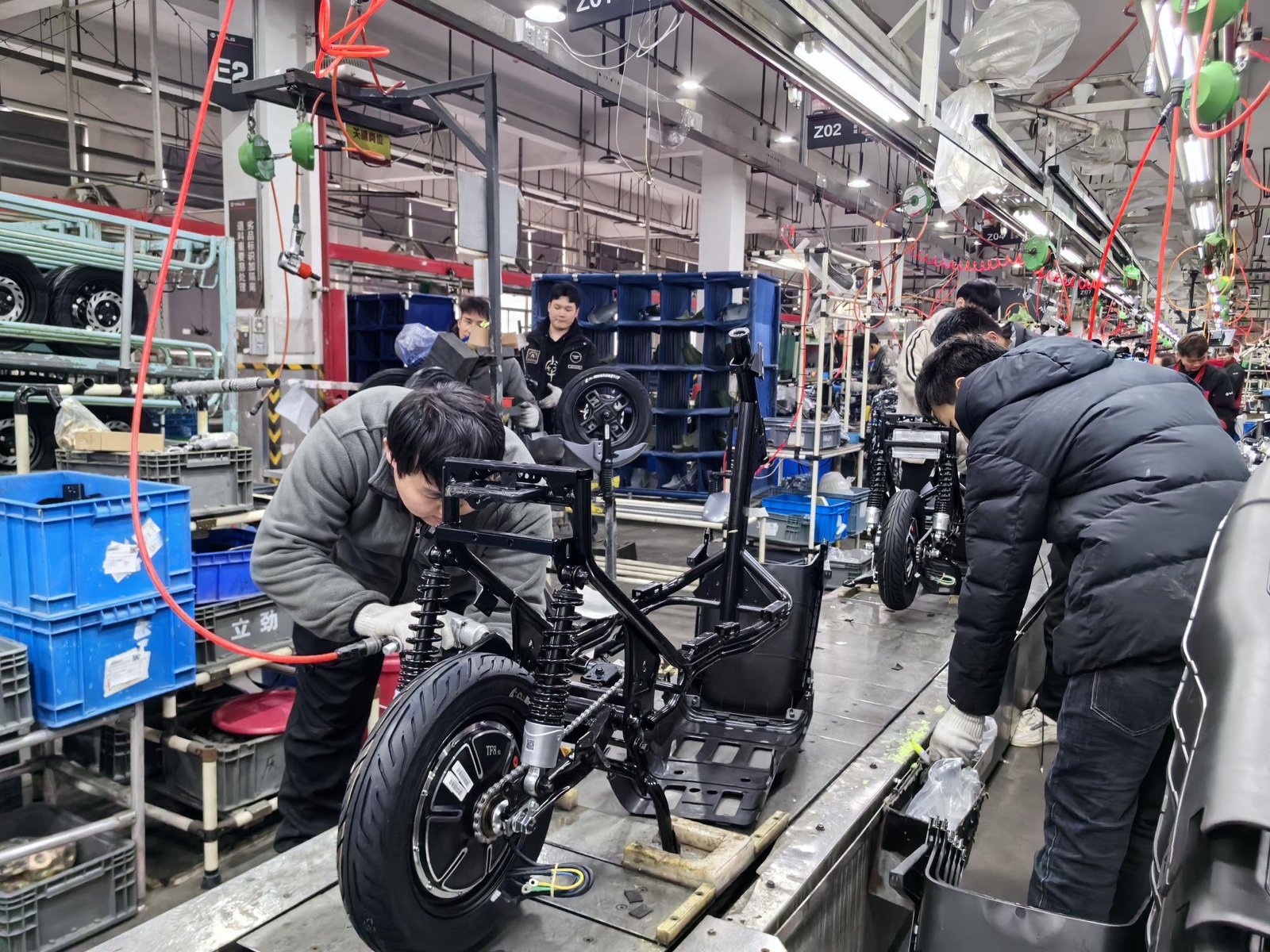 How to improve the assembly efficiency and quality of electric scooters