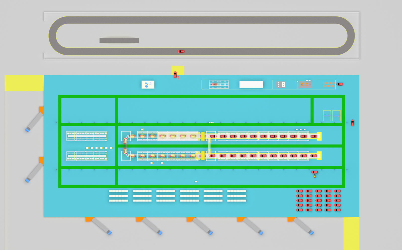 The importance of shop-floor logistics planning for SKD production lines