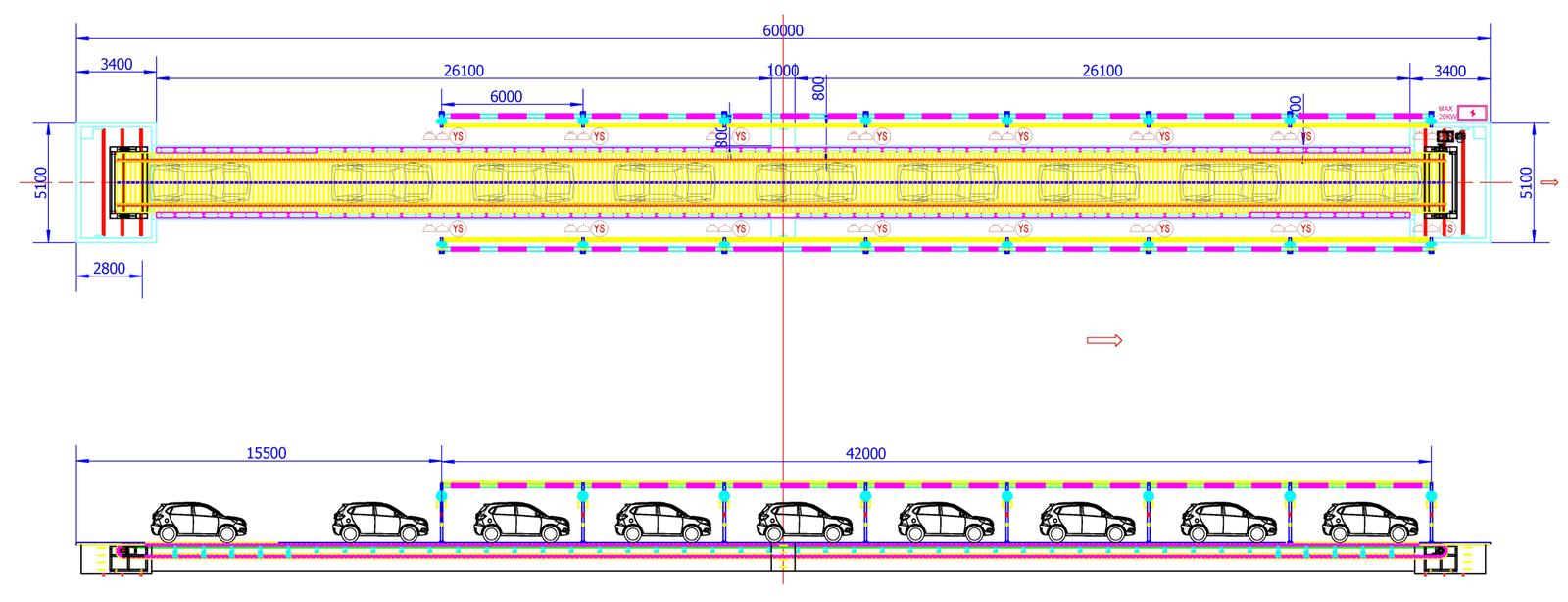 General-purpose vehicle assembly conveyor system
