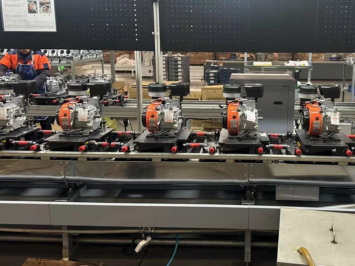 Portable Generator Gasoline Engine Assembly Line