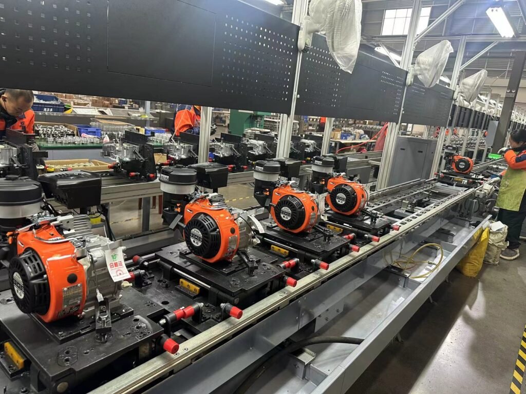 Portable Generator Gasoline Engine Assembly Line