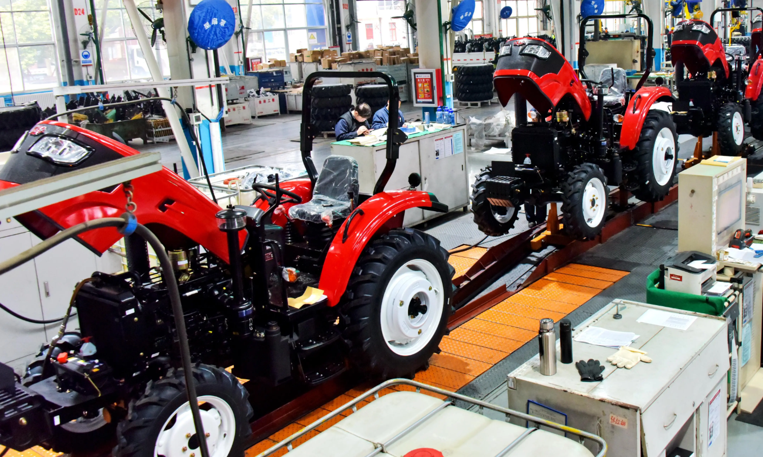Tractor Assembly Line