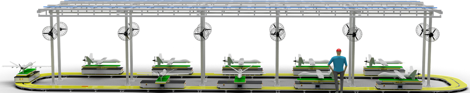 RGV Assembly Line System